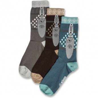 Носки BOKER SOCKS SET LARGE 3 пары Р.43-46 BK09BO199 Носки BOKER SOCKS SET LARGE 3 пары Р.43-46 BK09BO199