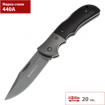 Складной нож BOKER MAGNUM GRAY EMINENCE 01SC712 Складной нож BOKER MAGNUM GRAY EMINENCE 01SC712